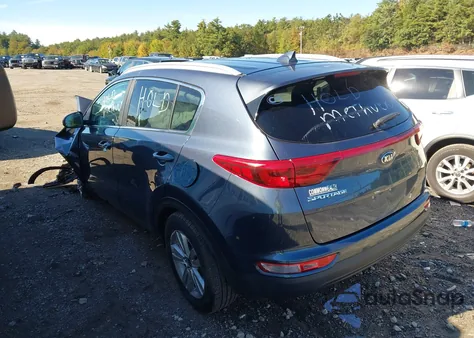 2017 Kia Sportage Lx from USA, damaged, VIN KNDPMCAC2H7238304